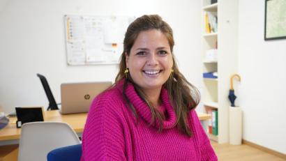 Bild: kaz
Sarah Gallitzendörfer aus Weiden leitet ab 1. Oktober das Steinwaldnetz der Gemeinden Krummennaab, Friedenfels und Reuth bei Erbendorf.