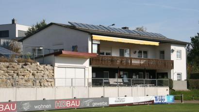 Bild: obl
Das Sportheim des ASV Michelfeld wird energetisch saniert und aufgehübscht.