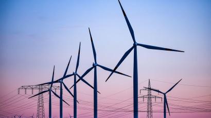 Symbolbild: Jan Woitas/dpa
Bis 2030 soll es in Bayern 1000 neue Windräder geben. Die Hälfte der neuen Anlagen sollen in den Staatsforsten entstehen, der Rest auf Privatgrundstücken.