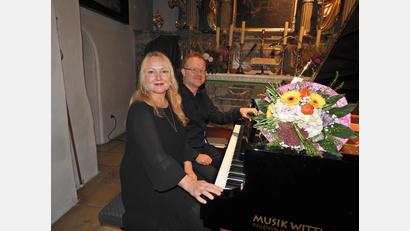 Bild: Winkler
Das Klavierkonzert in Kohlberg mit Violetta und Alexej Novikov begeistert die Zuhörer.