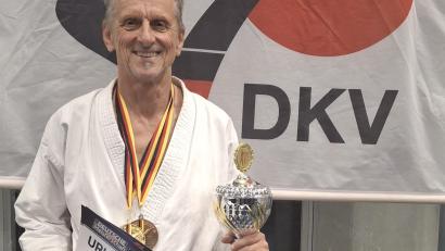 Bild: Sabrina Baller
Dieter Baller ist Deutscher Meister in Kumite, einer Form des Karate.
