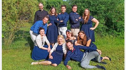 Bild: Manuela Falk
Geistliche Chormusik im modernen und klassischen Rahmen präsentiert das junge Ensemble Voices zum zweiten Mal in der Amberger Bergkirche.