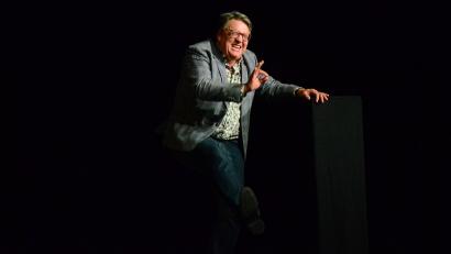 Bild: Kunz
Helmut Schleich wird in der der Neustädter Stadthalle gefeiert.