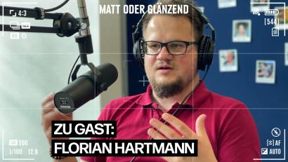 Bild: Alexander Unger
Wildlife-Fotograf Florian Hartmann war Gast im Podcaststudio der Oberpfalz-Medien.