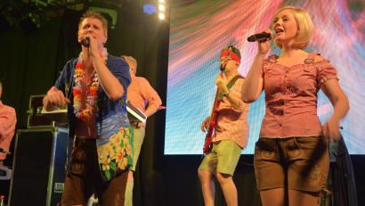 Archivbild: jr
Mit der Band „MAXXX“ wird der Amberger Marktplatz am Samstag zu einer großen Party.