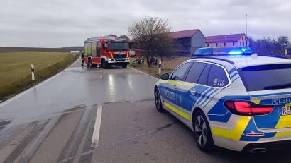 Bild: nic
Ein schwerer Verkehrsunfall ereignete sich am Samstagnachmittag in der Nähe von Erkersreuth bei Plößberg.