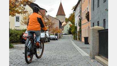 Bild: Stephan Huber
Gibt's was zu meckern beim Thema Radfahren in Amberg? Oder zu loben? Dazu gibt es gerade eine Online-Umfrage des ADFC.