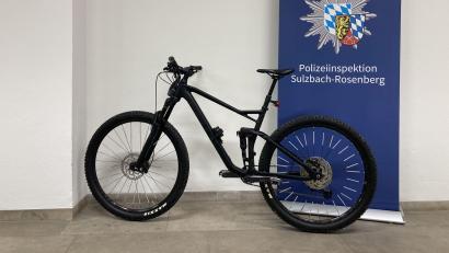 Bild: Polizeiinspektion Sulzbach-Rosenberg
Die Polizei in Sulzbach-Rosenberg sucht den Besitzer dieses Mountainbikes.