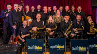 Bild: King Size Big Band/exb
Die King-Size Big-Band läutet die Weihnachtszeit ein.
