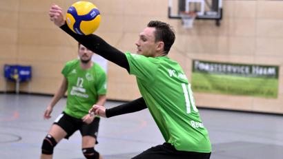 Bild: Hubert Ziegler
Michael Renner ist beim Spiel der Amberger in Herrsching dabei, obwohl er zuletzt angeschlagen war.