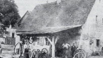 Bild: exb
Die Dorfschmiede in Atzmannsricht (Quelle: Dr. H. Batzl – „Geschichte der Gemeinde Gebenbach“).
