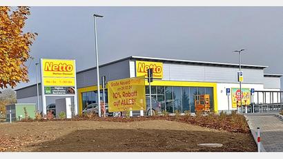 Bild: ld
Der Netto-Markt ist fertig, ab Dienstag kann eingekauft werden.