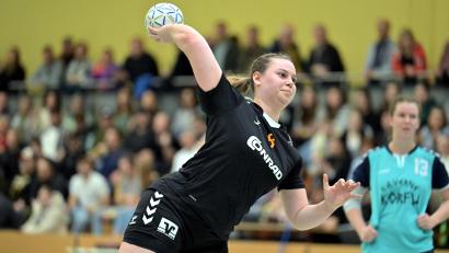 Bild: Hubert Ziegler
Victoria Schaller (Szene aus einem früheren Spiel) war gegen die SG Rohr sechs Mal erfolgreich.