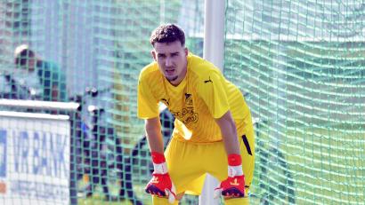 Archivbild: Hubert Ziegler
Nico Fischer, der Torhüter des 1. FC Schlicht, will auch gegen den FC Wernberg seinen Kasten sauber halten.