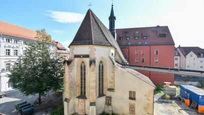 Bild: Petra Hartl
Längst hat die Spitalkirche in der Amberger Bahnhofstraße ihre ursprüngliche Funktion als "Hauskapelle" des Bürgerspitals verloren.