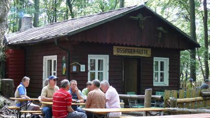 Archivbild: hdk
Seit 125 Jahren existiert die Hütte auf dem Gipfel des Hausberges der Königsteiner, dem Ossinger.