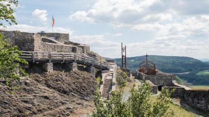 Archivbild: Lukas Meister
Beim Burgen- und Schlösser-Ranking 2024 des Vergleichsportals „Testberichte.de“ belegt die Burgruine Waldeck den sechsten Platz – bei 1300 Mitbewerbern.