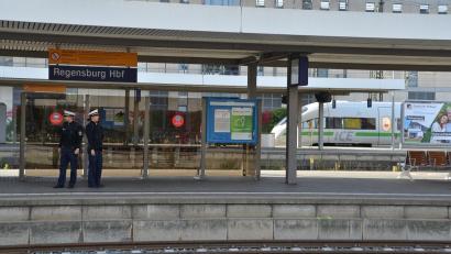 Symbolbild: Bundespolizei
Am Bahnhof in Regensburg hat ein Lokführer einen betrunkenen Fahrgast geschlagen.