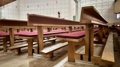 Bild: Gabi Schönberger
Ein Kind soll in der Kirche in Kirchenthumbach mehrmals versucht haben, Bänke anzuzünden.