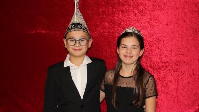 Bild: kro
Das diesjährige Kinderprinzenpaar Sophia I. und Hugo I.