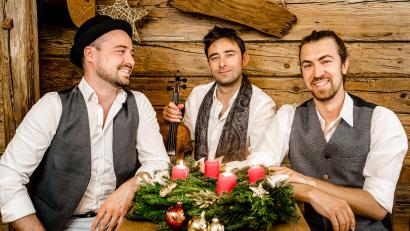 Bild: Manuela Fuchs/exb
Das österreichische Trio Cobario tritt am 8. Dezember in der Spitalkirche auf.