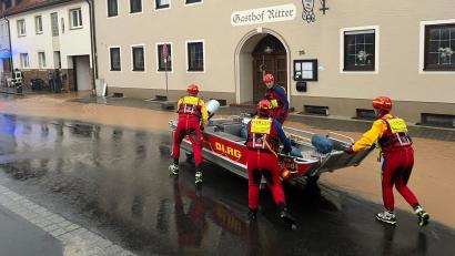 Archivbild: upl
Anfang Juni 2024 suchte ein Unwetter die Marktgemeinde Hahnbach ein. Teile des Marktes waren überflutet.