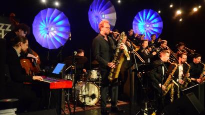 Bild: Kunz
Roman Fritsch und seine "Concert Jazz Band".