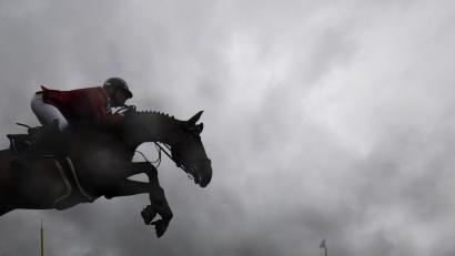 Symbolbild: Ennio Leanza/dpa
Die Deutschen Hochschulmeisterschaften im Reiten finden am Wochenende in Kreuth bei Rieden statt.