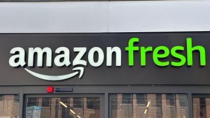 Bild: Benedikt von Imhoff/dpa
Das 2017 gestartete Angebot „Amazon Fresh“ konnte bisher von Kunden in Berlin, München und Hamburg genutzt werden. (Archivbild)