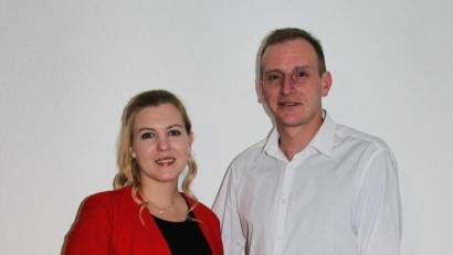 Bild: Faschingsgesellschaft Narrhalla Weiden e.V. 
Das neue Prinzenpaar der Faschingsgesellschaft Narrhalla Weiden: Prinzessin Selina I. und Prinz Andreas I. freuen sich auf die neue Faschingssaison.