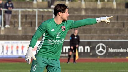 Bild: Hubert Ziegler
Auf Max Baierl, den Torhüter des SC Luhe-Wildenau, wird es im Heimspiel gegen den FC Sturm Hauzenberg besonders ankommen.