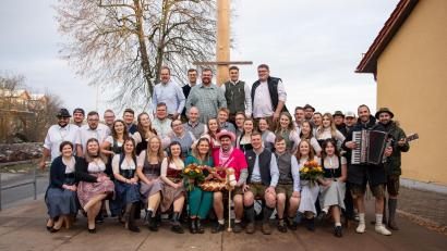 Bild: Michaela Krauß
Die Thansüßer Kirwaleit hoffen auf gutes Wetter für ihr Fest am kommenden Wochenende.