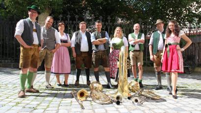 Bild: &quot;Die 6 lustigen Fünf&quot;/exb 
"Die 6 lustigen Fünf" spielen am Samstag, 23. November, in der Brauereiwirtschaft auf. Der Eintritt zu dem Benefizkonzert ist frei.