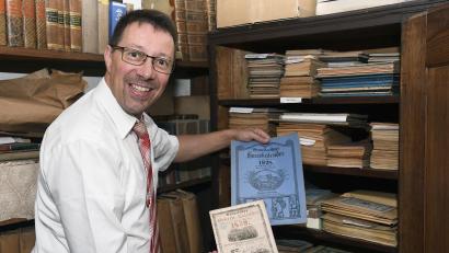 Archivbild: Petra Hartl
Dr. Markus Lommer ist ehrenamtlicher Archivpfleger im Landkreis Amberg-Sulzbach und Hochschulseelsorger der OTH. Beim Benefizkonzert spielt er die Orgel.