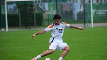Bild: Stephan Keller
Noah Keller im Nationaltrikot.