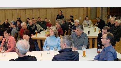 Bild: do
Auf großes Interesse stieß die Bürgerversammlung der Gemeinde Vorbach im Saal des Schützenhauses St. Sebastian in Oberbibrach