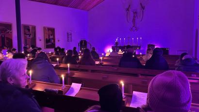 Bild: hdk
"Die Nacht der Lichter" war am Buß- und Bettag in der Auferstehungskirche wieder ein großer Erfolg