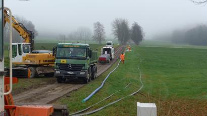 Bild: tss
Seit Anfang November laufen die Arbeiten auf dem Radweg zwischen Mähring und Poppenreuth wie hier unterhalb des Poppenreuther Bergs.