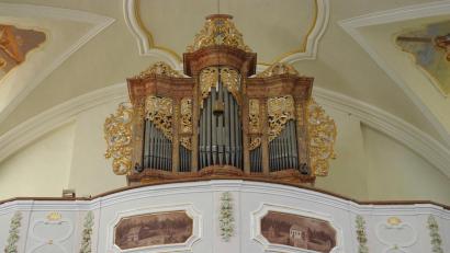 Bild: mma
Die Orgel in der Wallfahrtskirche auf dem Frohnberg bedarf dringend einer aufwändigen Restaurierung.