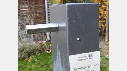 Bild: gf
Ein Trinkwasserbrunnen in Gebenbach soll aus Mitteln des AOVE Regionalbudgets finanziert werden. Ein solcher Trinkwasserbrunnen wie hier in Poppenricht wird vor allem von durchreisenden Radfahrern dankbar angenommen.