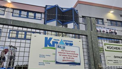 Archivbild: blf
Eisen Knorr ist nun auch insolvent.