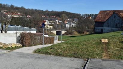 Archivbild: Andreas Royer
Hier könnte die Loderhofstraße in Richtung Unterführung weitergeführt werden.
