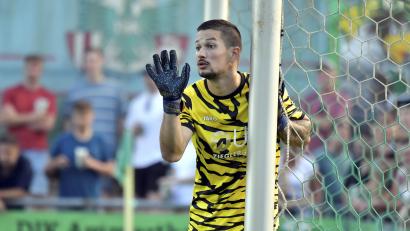 Bild: Hubert Ziegler
Torhüter Eldin Becic (Szene aus dem Hinspiel gegen Ammerthal) hielt am Freitag beim 2:2 zwei Elfmeter der DJK.