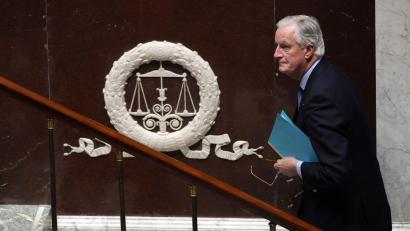 Bild: Michel Euler/AP/dpa
Barnier muss nach nur wenigen Monaten im Amt seinen Rücktritt einreichen.