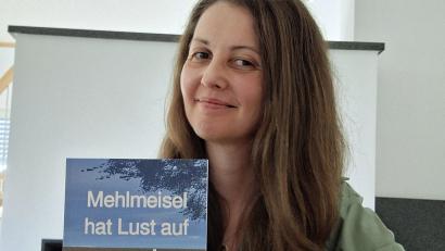 Bild: Silvia Prechtl/exb
Silvia Prechtl aus Mehlmeisel hat wieder ein Buch geschrieben. Nach ihren Kinder- und Jugendkrimis geht es diesmal um die vegetarische Küche.