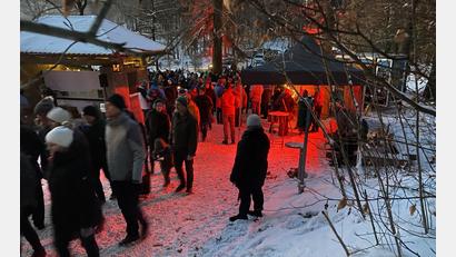 Bild: Josef Glas
Großer Andrang herrschte in der Vergangenheit beim "Weihnachtszauber" in Tännesberg.