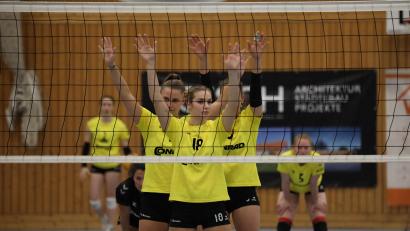 Bild: Andreas Emmel
Die Hahnbacher Volleyballerinnen müssen in Sonthofen gut aufgestellt sein, um etwas zu holen.