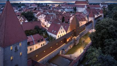 Bild: Brückner &amp; Brückner Architekten, Tirschenreuth/Würzburg; Visualisierung: 3dway architectural graphics
Die Amberger Stadtmauer aus Sicht der Architekten Brückner & Brückner. Christian Brückner war am Donnerstag zu Gast bei KuK - Kultur- und Kreativwirtschaft Mittlere Oberpfalz.