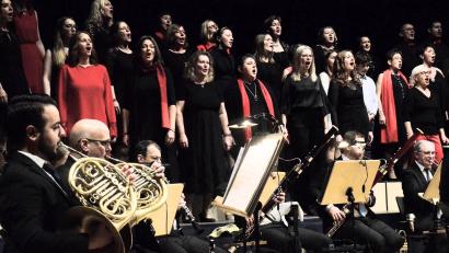 Bild: Kunz
Singing Witt mit den Hofer Symphonikern.