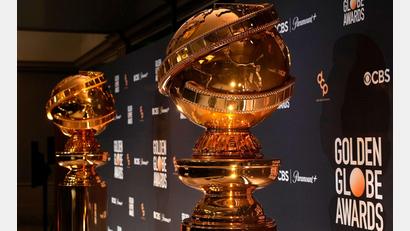 Archivbild: Chris Pizzello/Invision/AP/dpa
Die Golden-Globe-Trophäen werden im Januar zum 82. Mal verliehen.